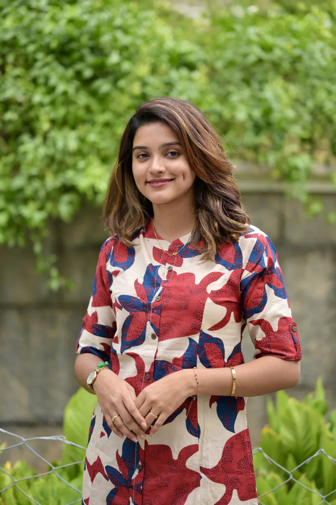 Soch Chic Floral Printed Cotton Co-Ord Set