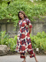 Soch Chic Floral Printed Cotton Co-Ord Set