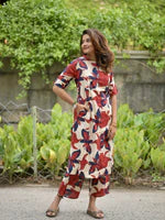 Soch Chic Floral Printed Cotton Co-Ord Set