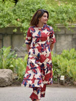 Soch Chic Floral Printed Cotton Co-Ord Set