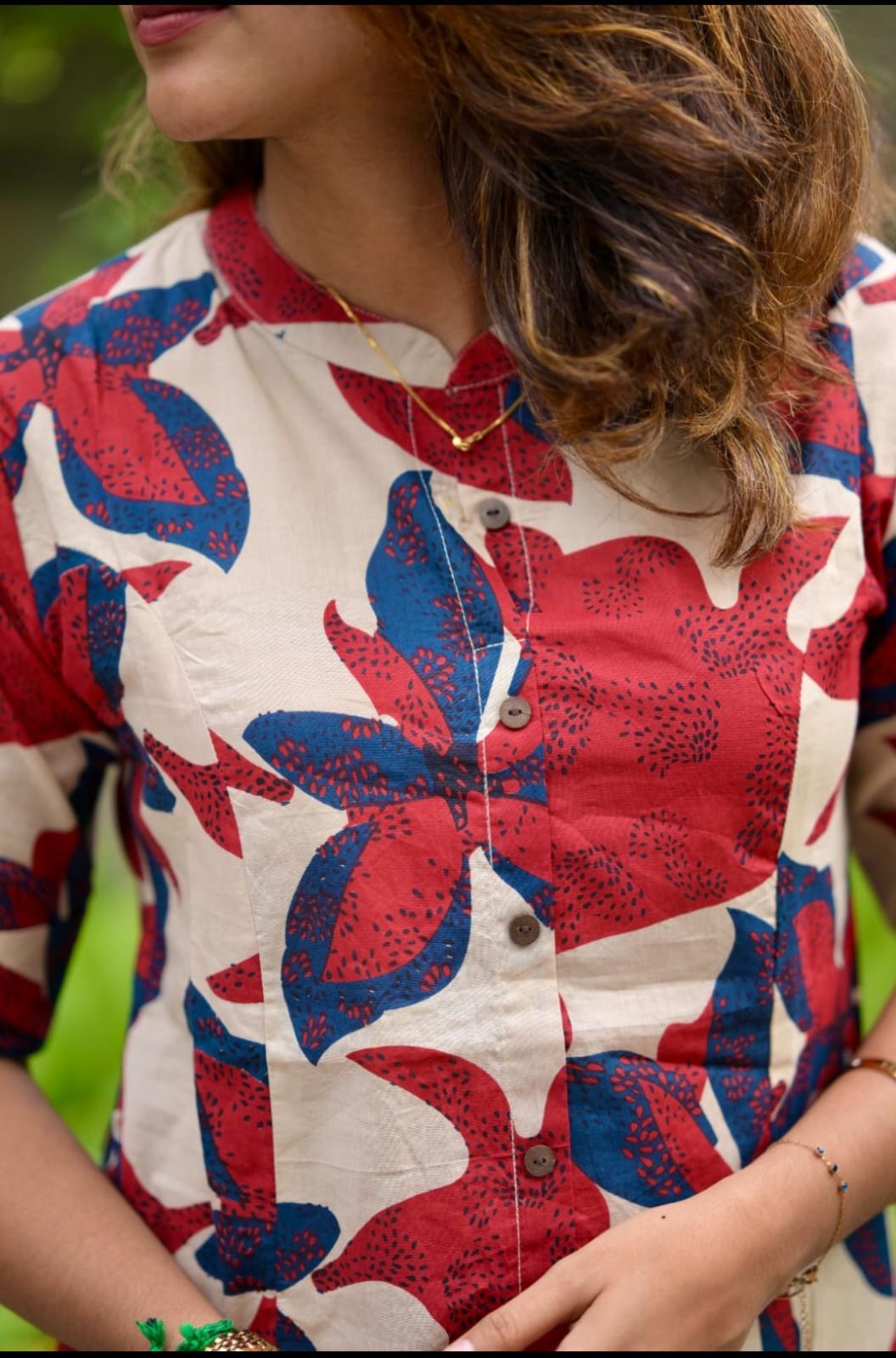 Soch Chic Floral Printed Cotton Co-Ord Set